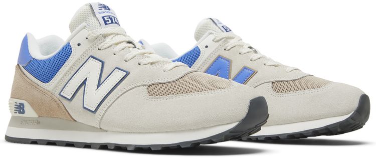 New Balance 574 Off White Blue