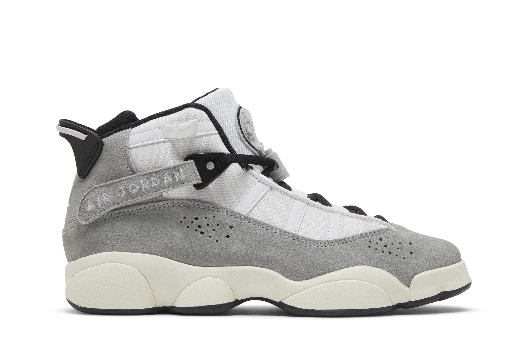 Jordan 6 grey best sale suede