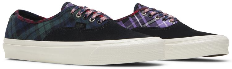 Vans Authentic 44 DX Anaheim Factory   Black Plaid Mix