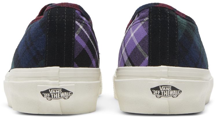 Vans Authentic 44 DX Anaheim Factory   Black Plaid Mix