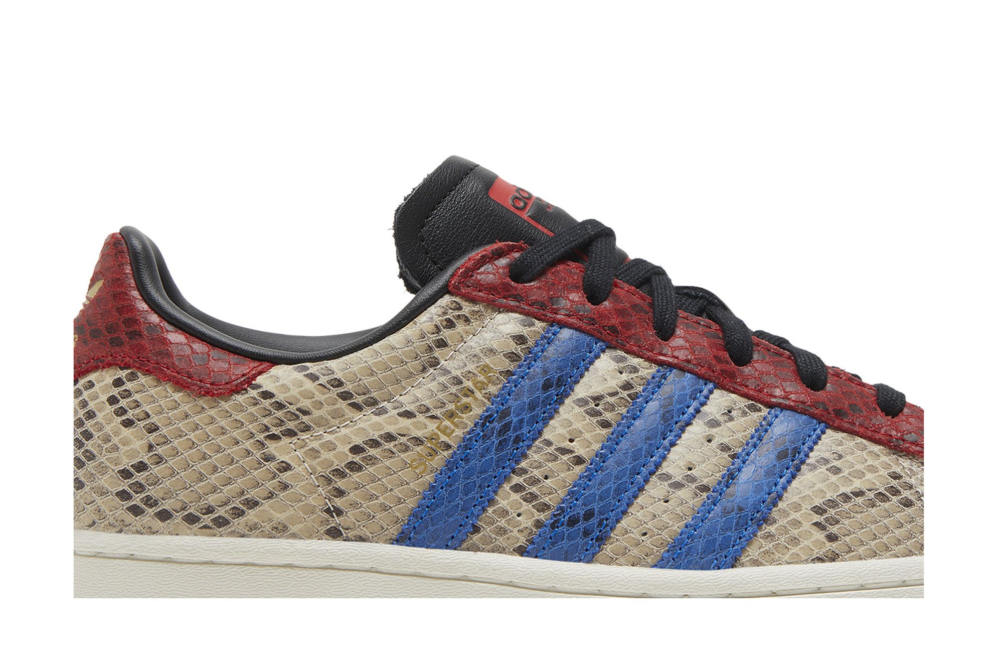 Adidas superstar noir python 2025