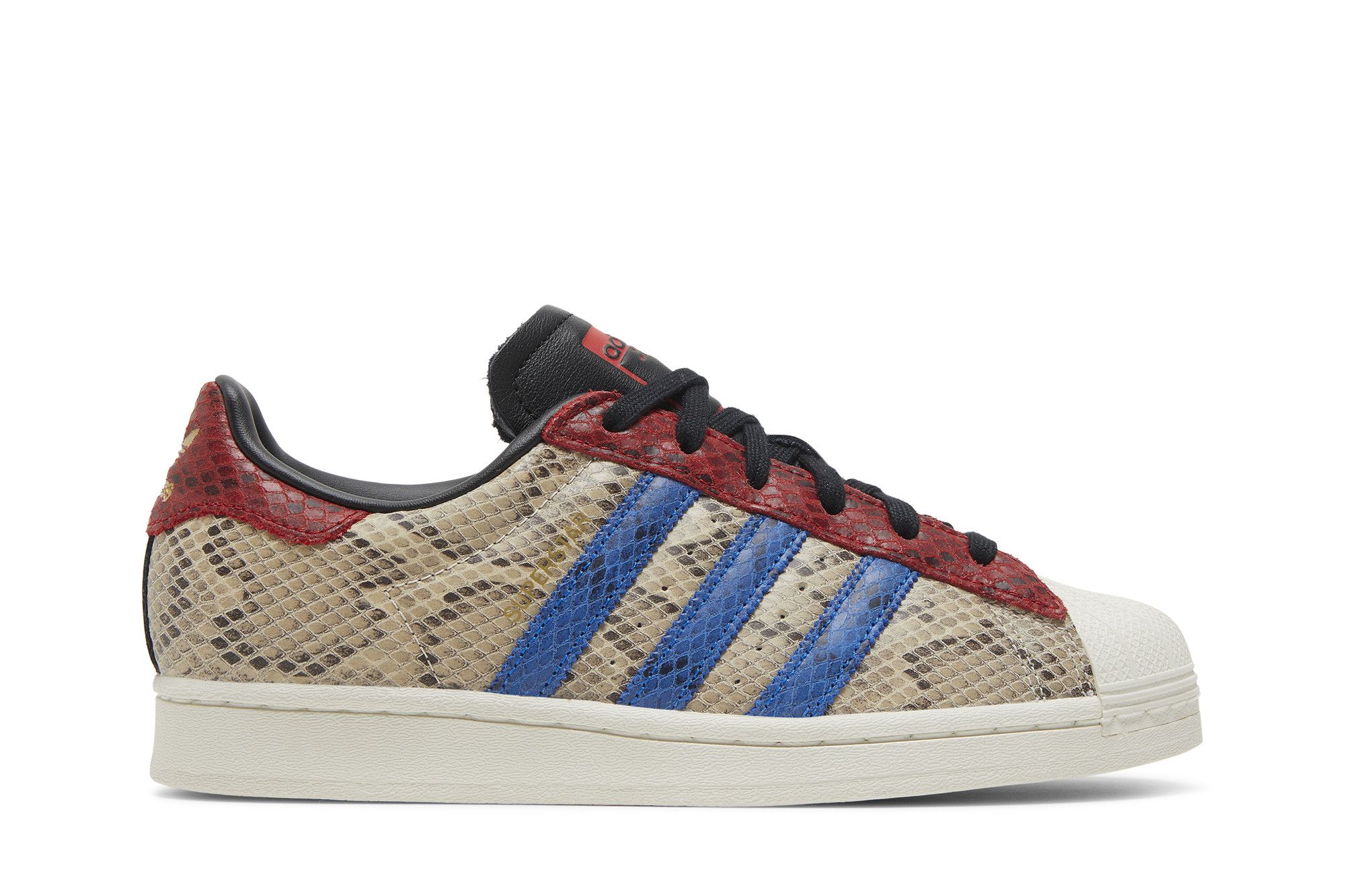 Adidas superstar blanche python deals