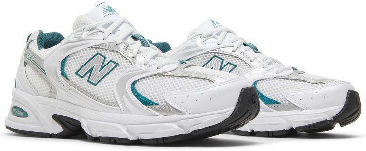 New Balance 530 White Silver Green