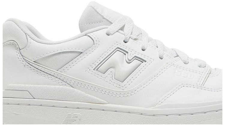 New Balance 550 Big Kid Triple White