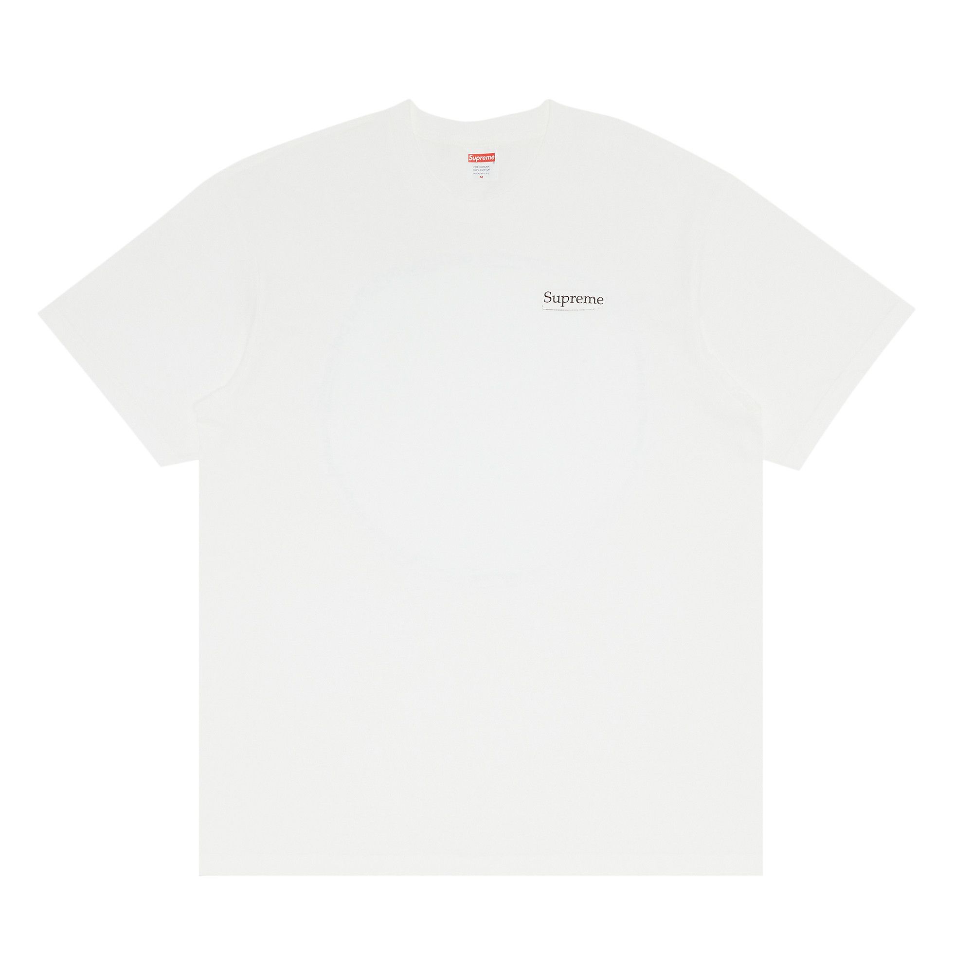 Supreme ftw 2025 tee white