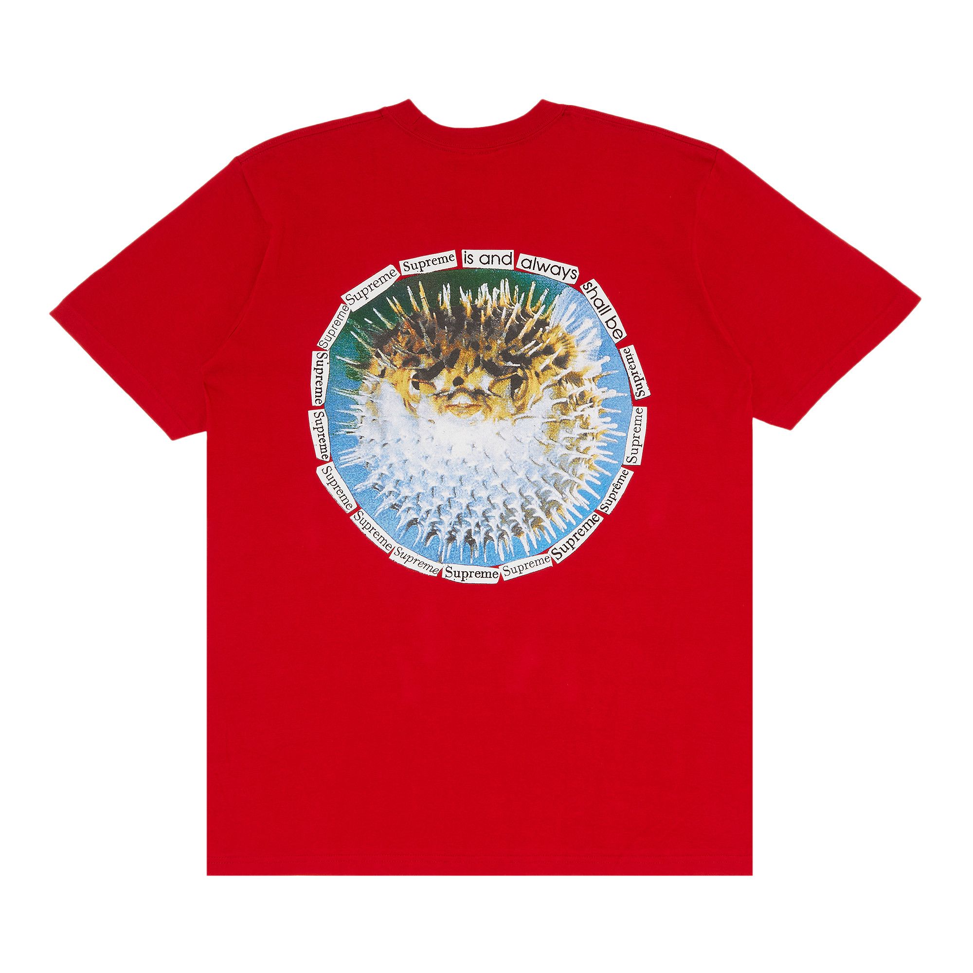 Tシャツ・カットソー Supreme Blowfish T-Shirt Red Buy Supreme Blowfish Tee 'Red' - SS23T68 RED | GOAT