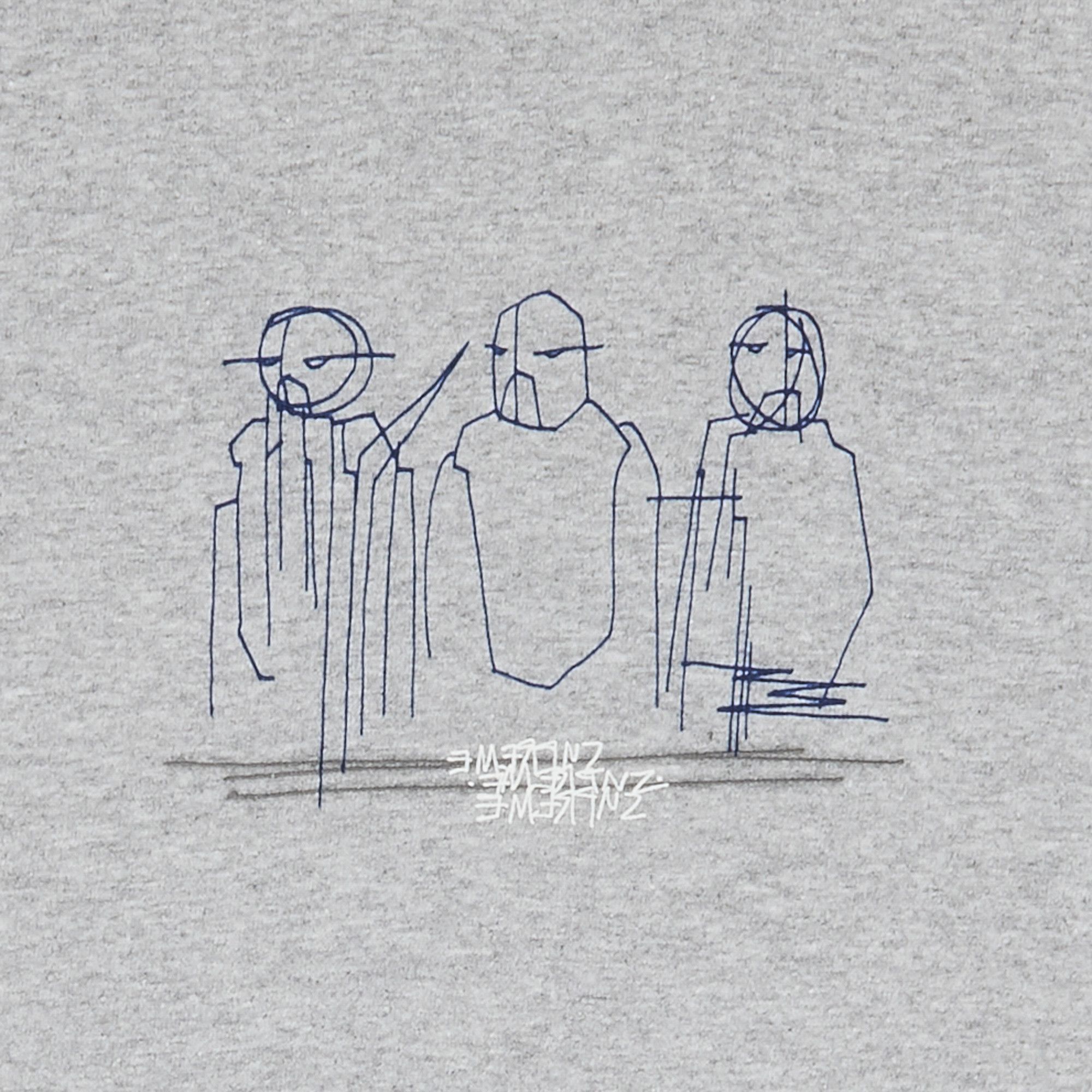 Buy Supreme Three Kings Tee 'Heather Grey' - SS23T40 HEATHER GREY | GOAT