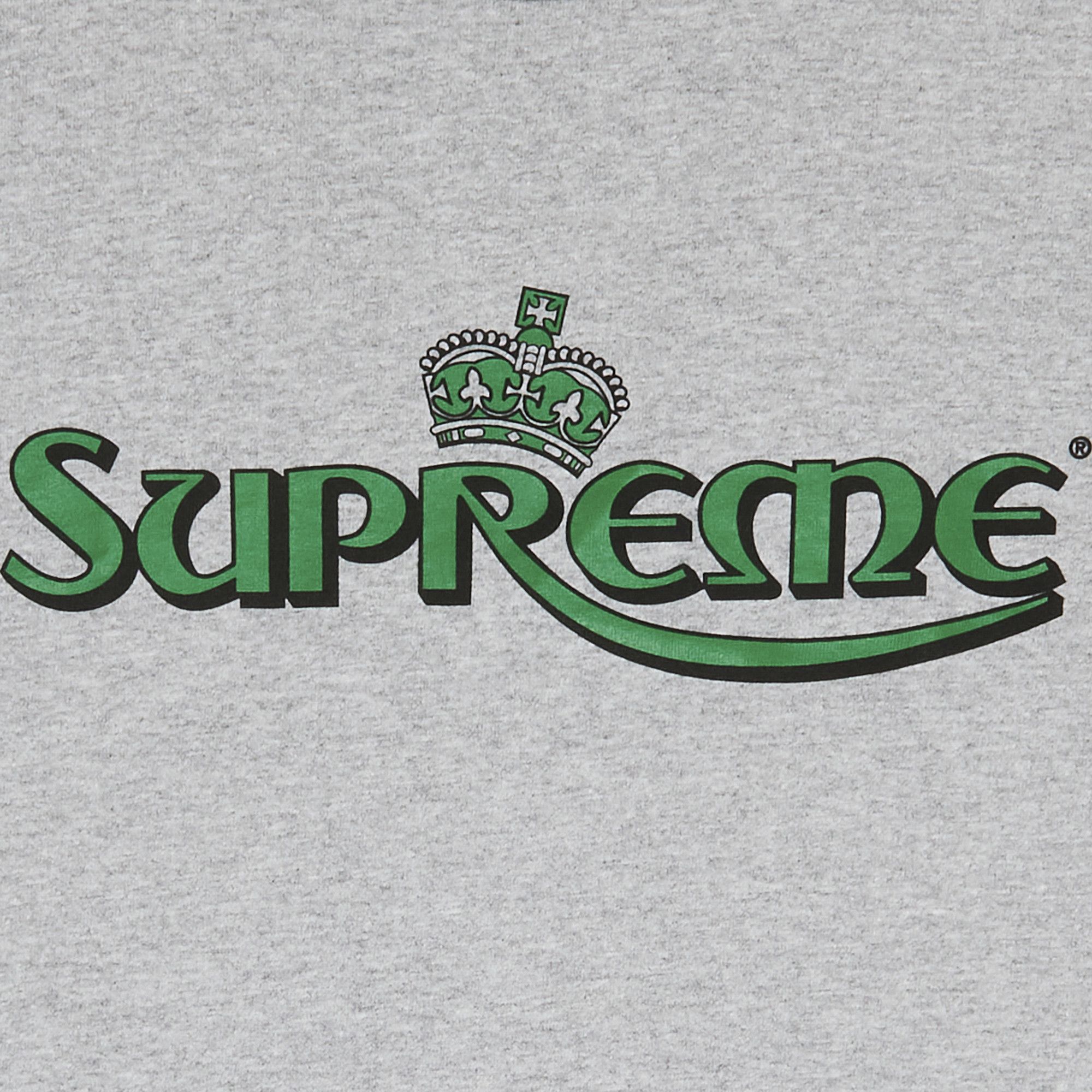Buy Supreme Crown Tee Heather Grey SS23T70 HEATHER GREY GOAT UK