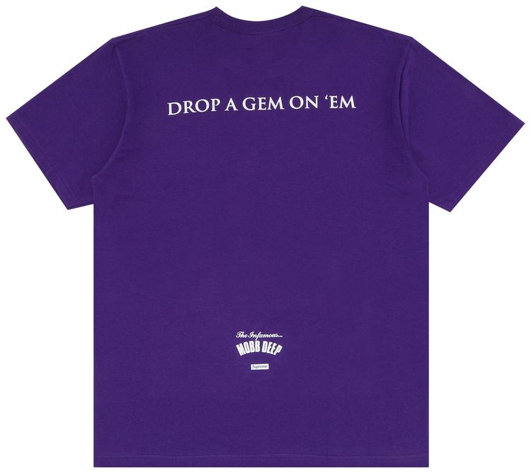 Supreme Mobb Deep Dragon Tee Purple