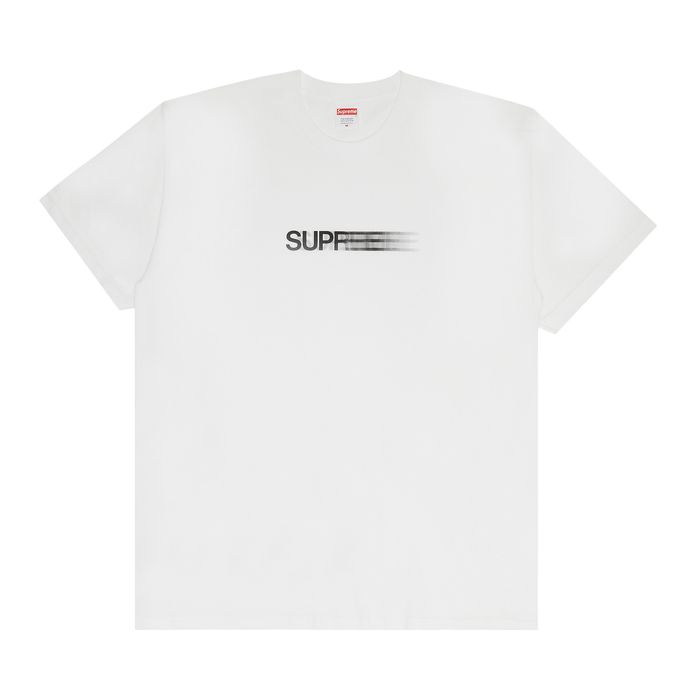 Buy Supreme Motion Logo Tee 'White' SS23T75 WHITE GOAT
