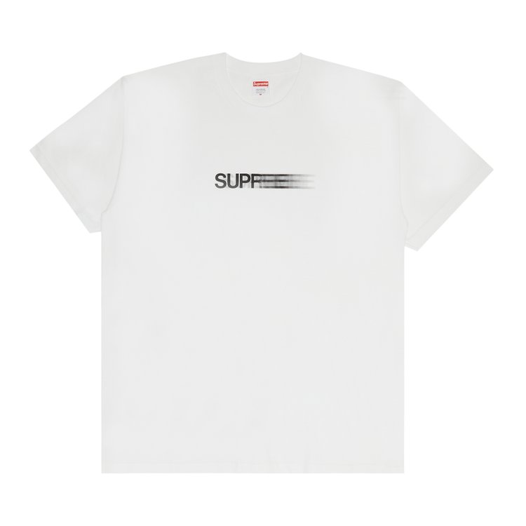 Buy Supreme Motion Logo Tee 'White' - SS23T75 WHITE | GOAT