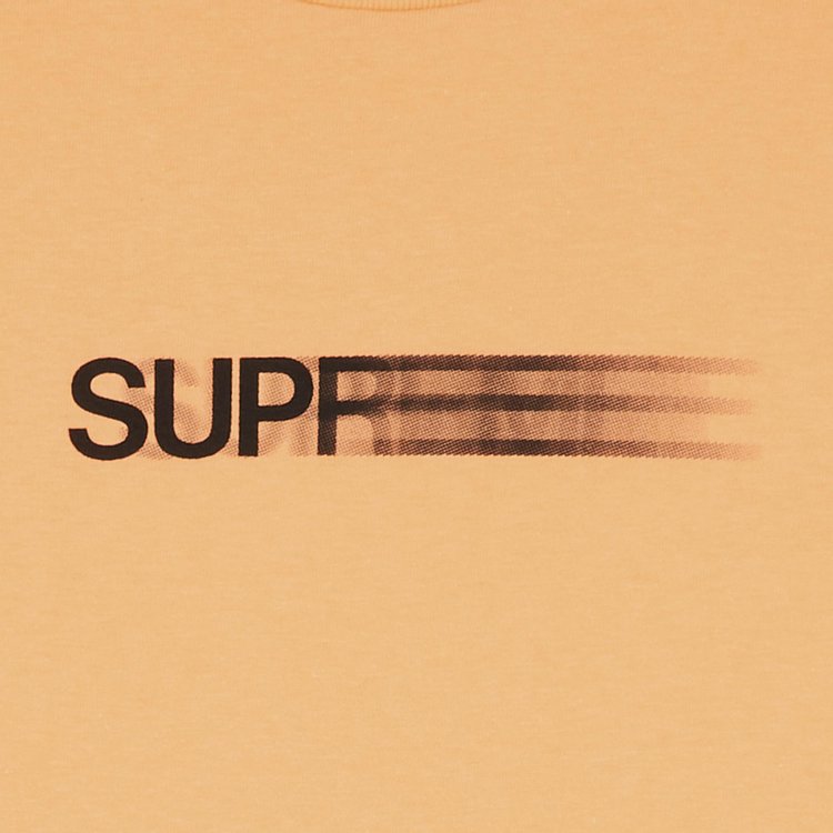 Supreme Motion Logo Tee Peach