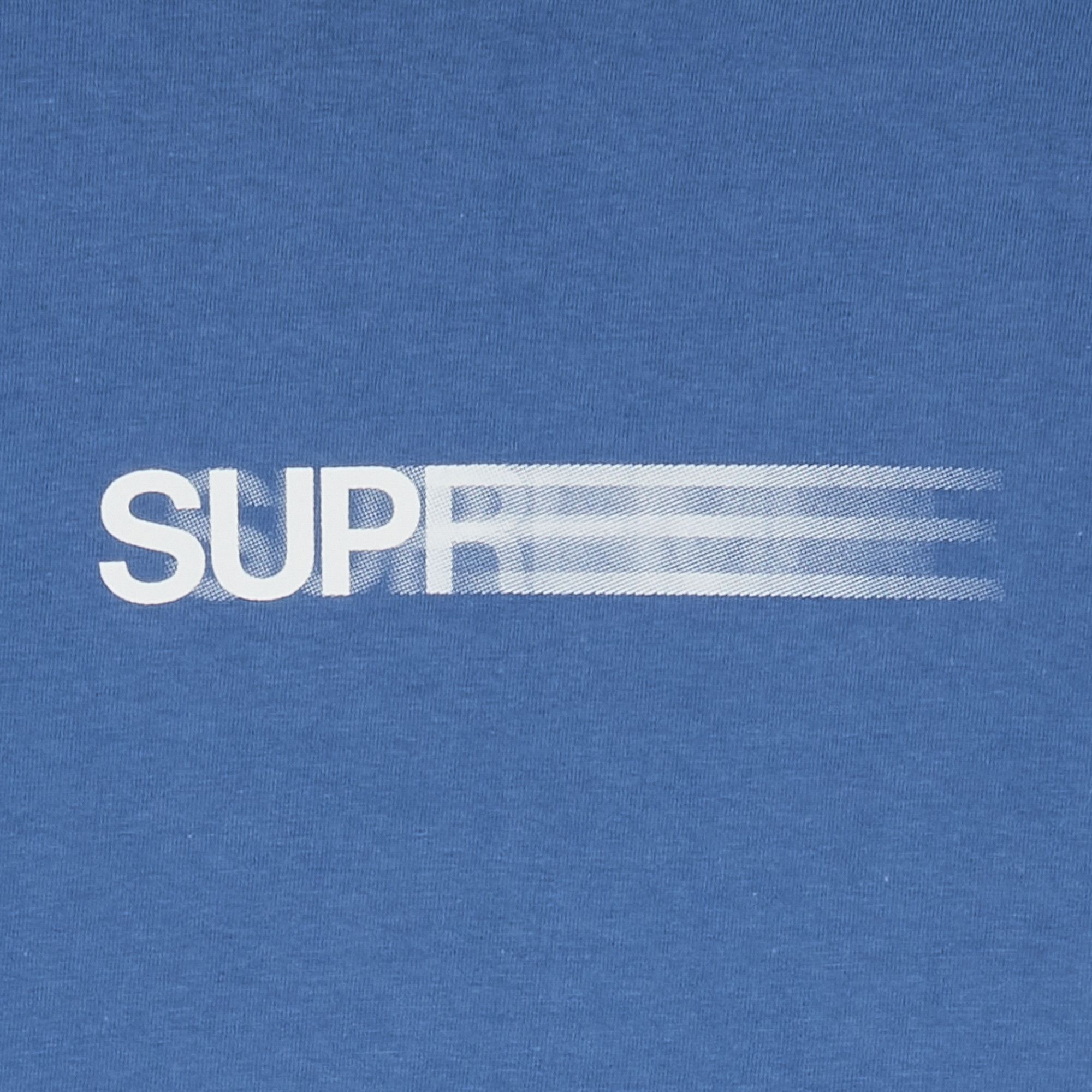 Size xxl Supreme Motion Logo Tee 'Faded Blue'
