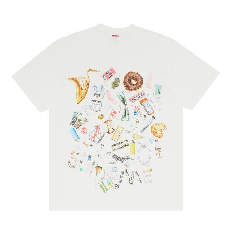 Supreme Trash Tee White