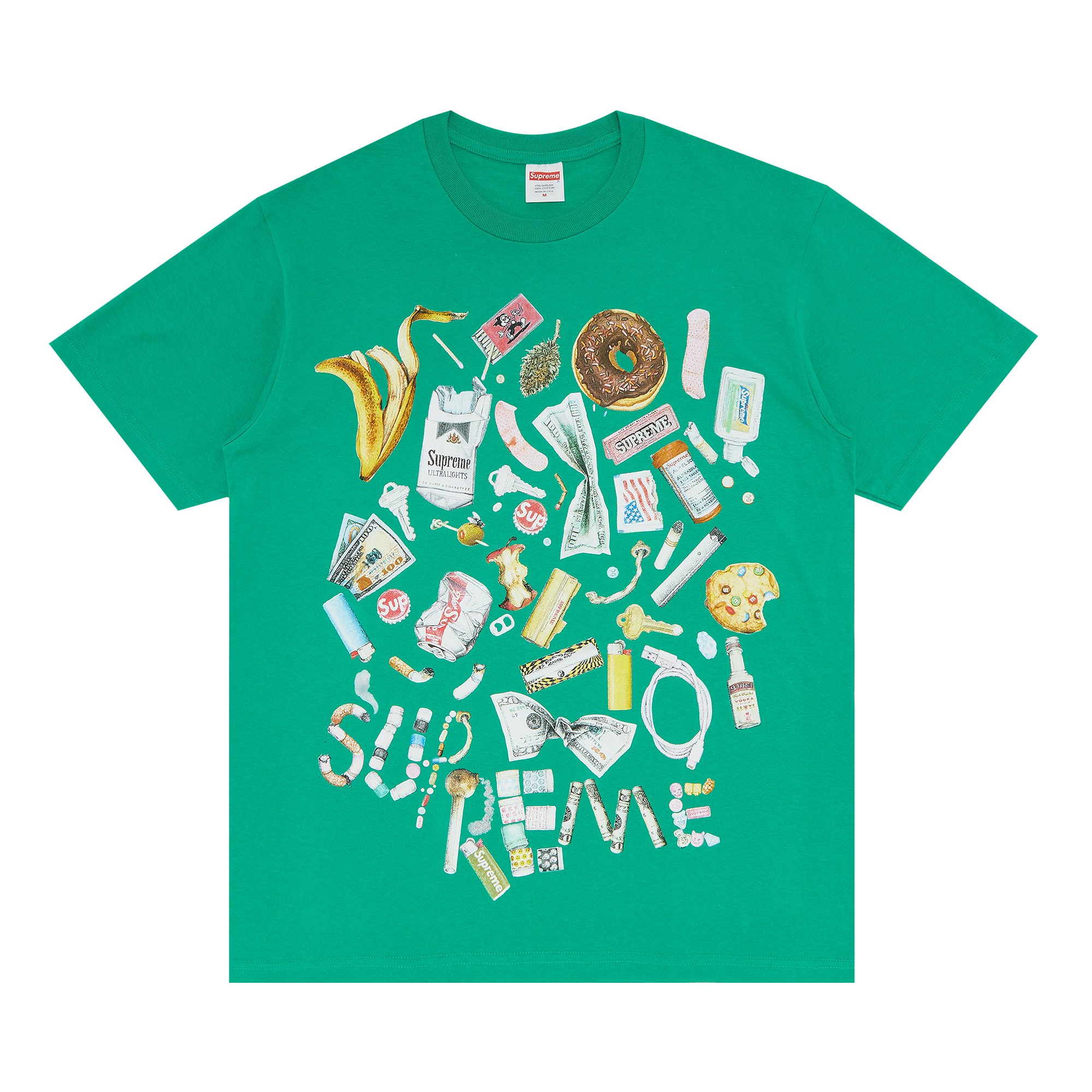 Buy Supreme Trash Tee 'Green' - SS23T18 GREEN | GOAT