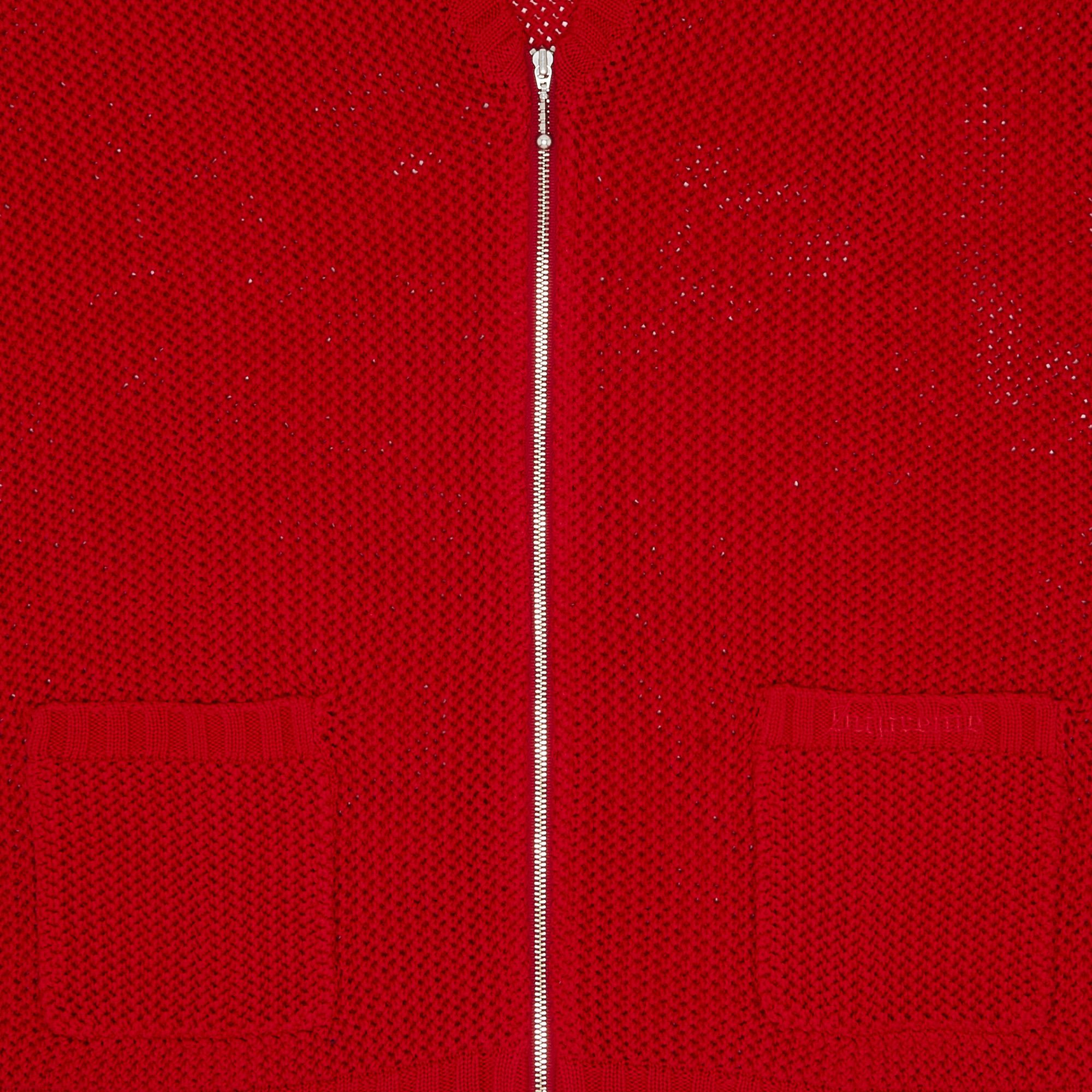 Buy Supreme Dragon Zip Up Sweater Vest 'Red' - SS23SK21 RED | GOAT CA