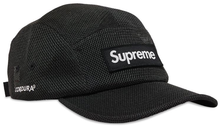 Supreme Mesh Cordura Camp Cap Black