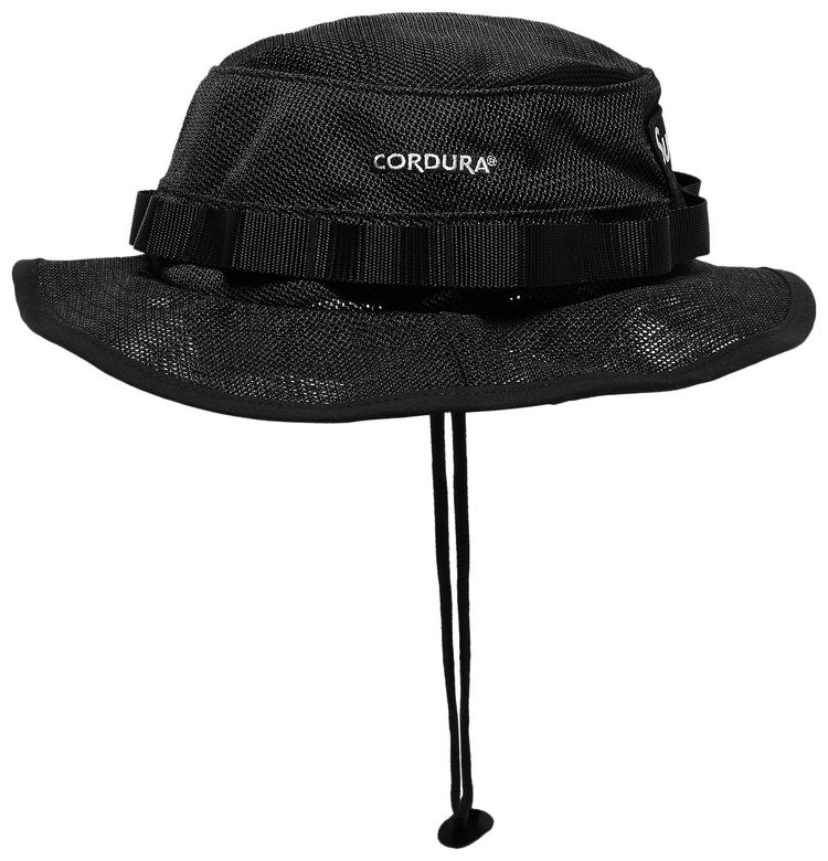 Supreme Mesh Cordura Boonie Black
