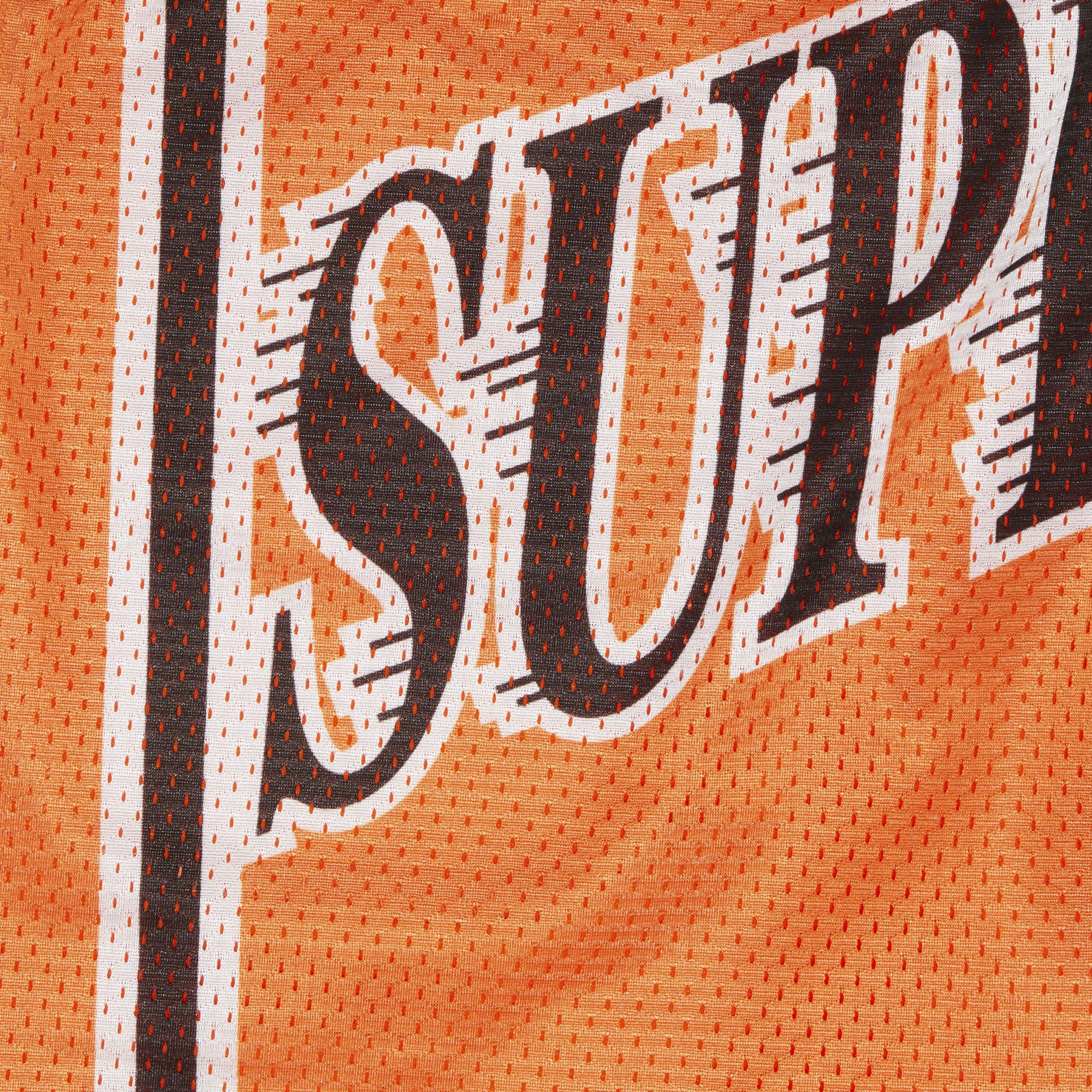 Size s Supreme Slap Shot Baggy Mesh Short 'Orange'