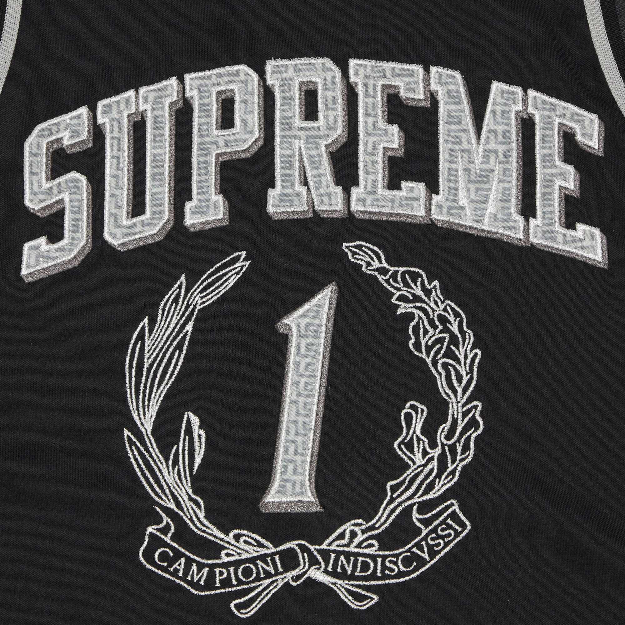 Size xxl Supreme Campioni Basketball Jersey 'Black'