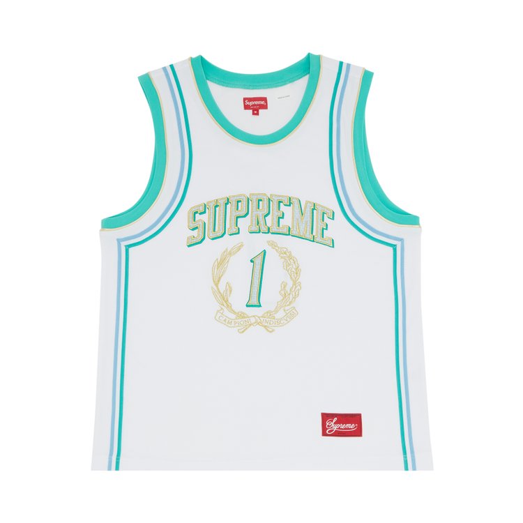 Supreme Campioni Basketball Jersey 'White'