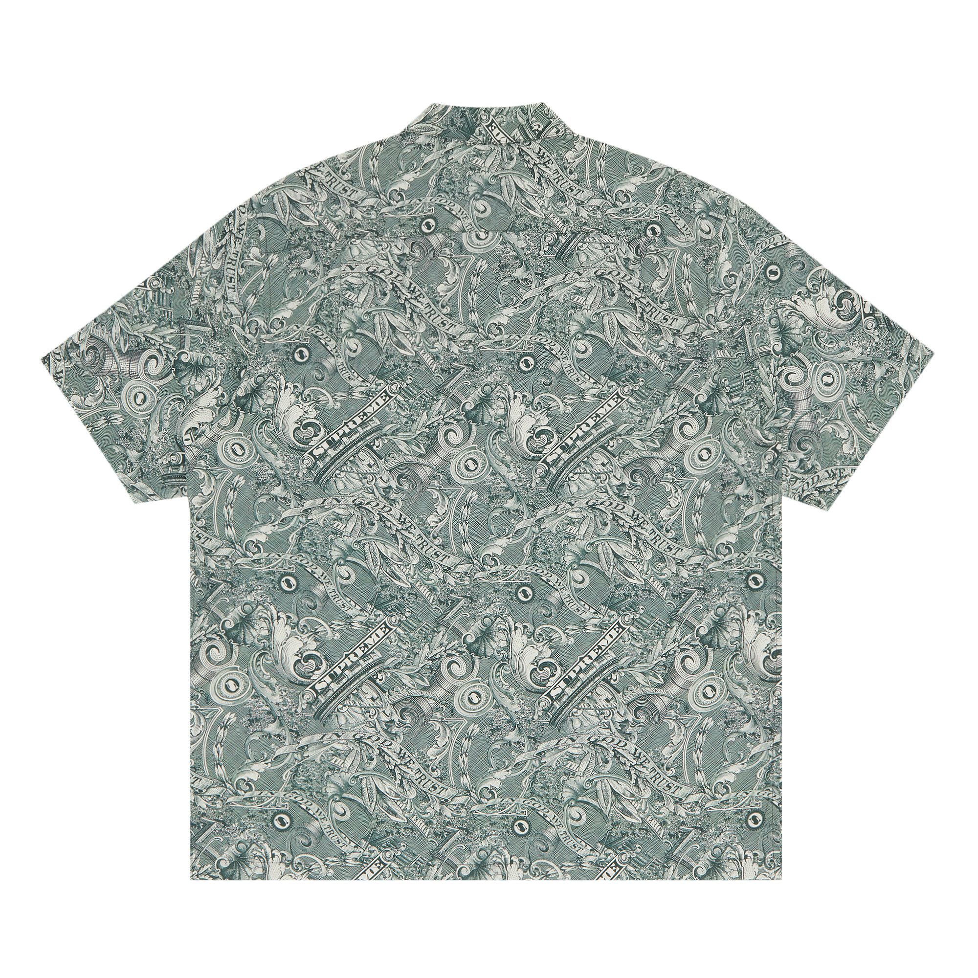 ホットなアイテム、ホットな節約 Buy Supreme Dollar Short-Sleeve Shirt 'Green' - SS23S3 GREEN トップス