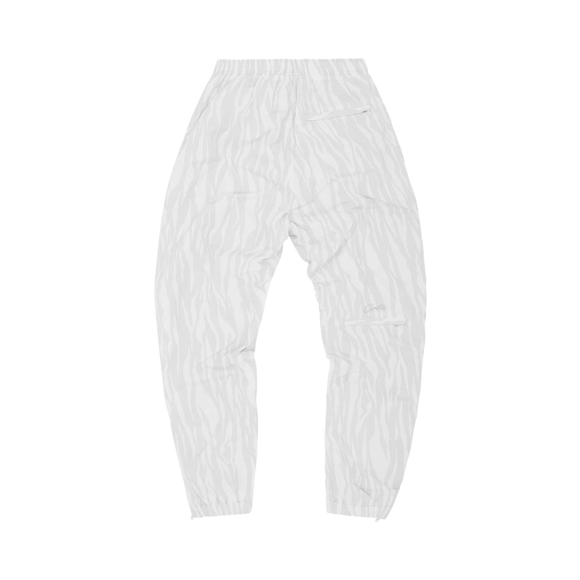 Buy Corteiz Zebra Shukushuku Bottoms 'White/Cream' - 7892