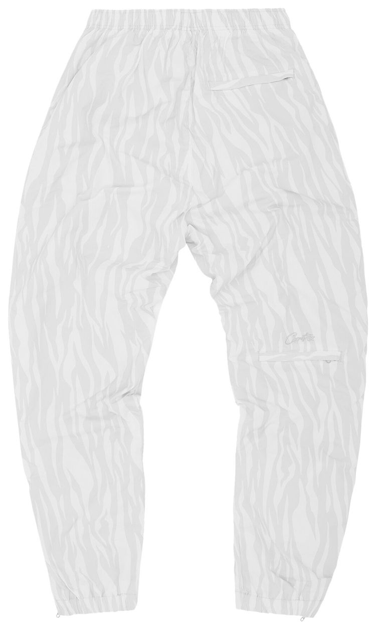 Corteiz Zebra Shukushuku Bottoms WhiteCream