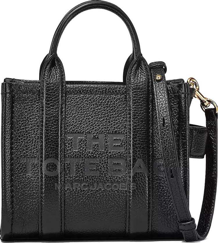 Marc Jacobs The Micro Leather Tote Bag 'Black'