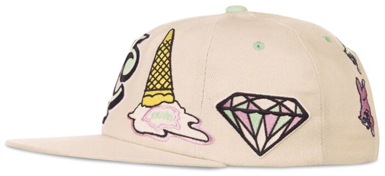 Icecream Tropic Thunder Snapback Whisper White