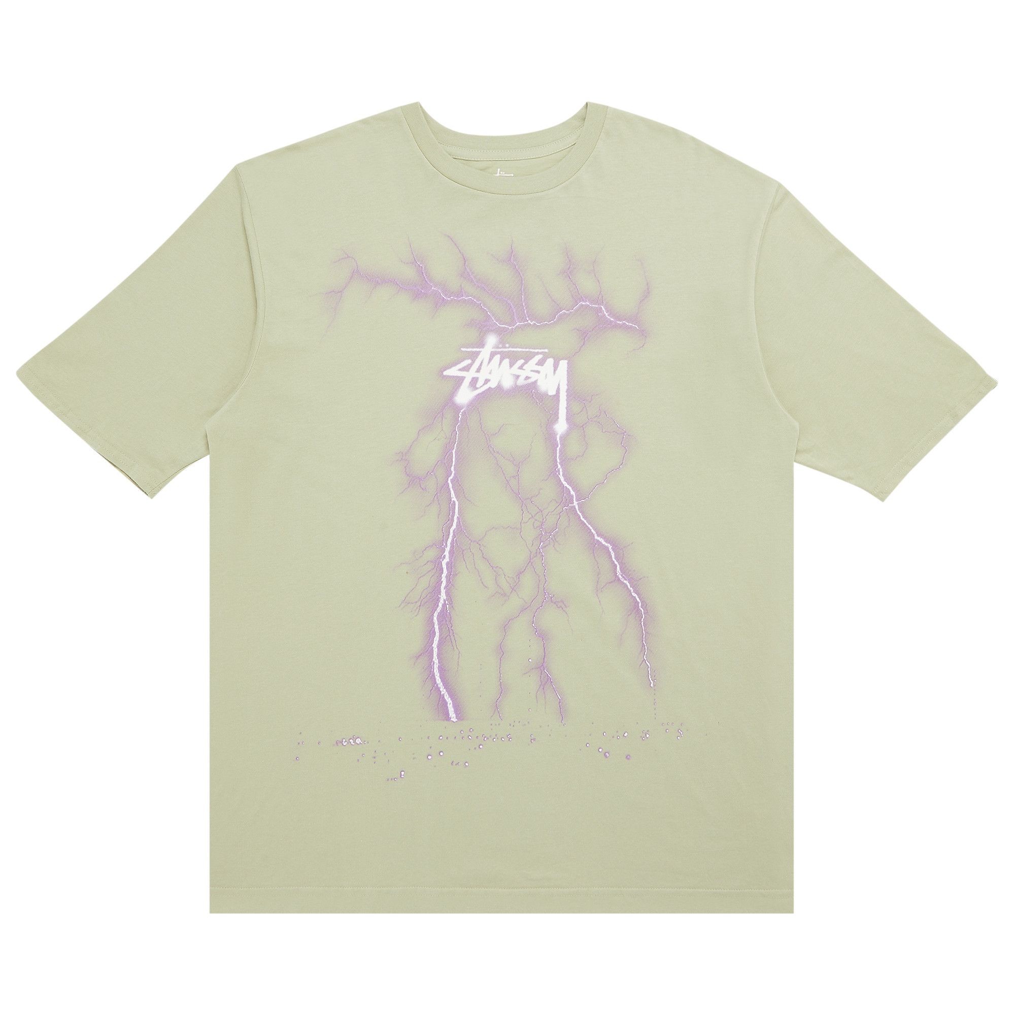 Stussy lightning sale tee black