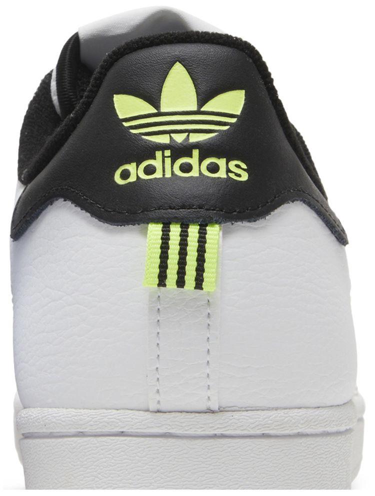 Adidas Superstar White Vivid Red