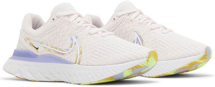 Nike Wmns React Infinity Run Flyknit 3 Premium Light Soft Pink Marble
