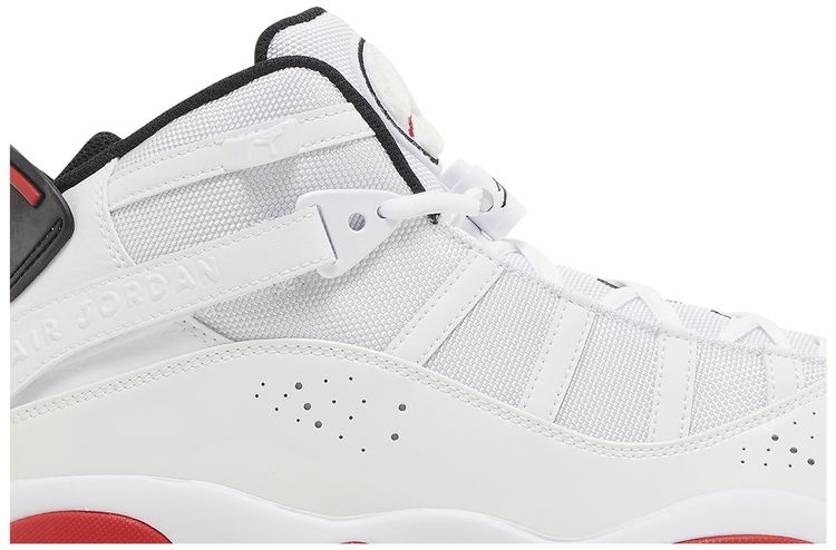 Air Jordan 6 Rings White University Red