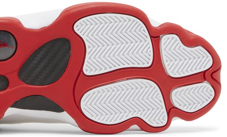 Air Jordan 6 Rings White University Red