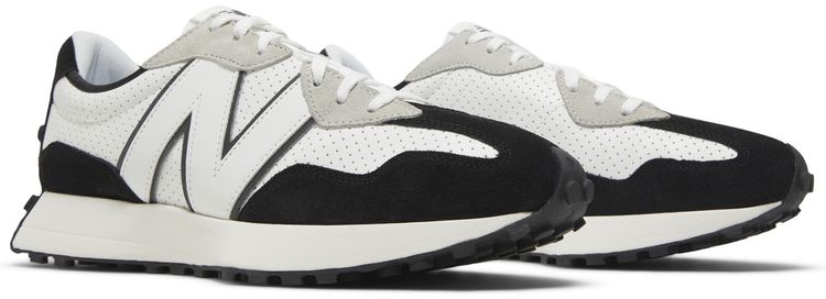New Balance 327 White Black Grey