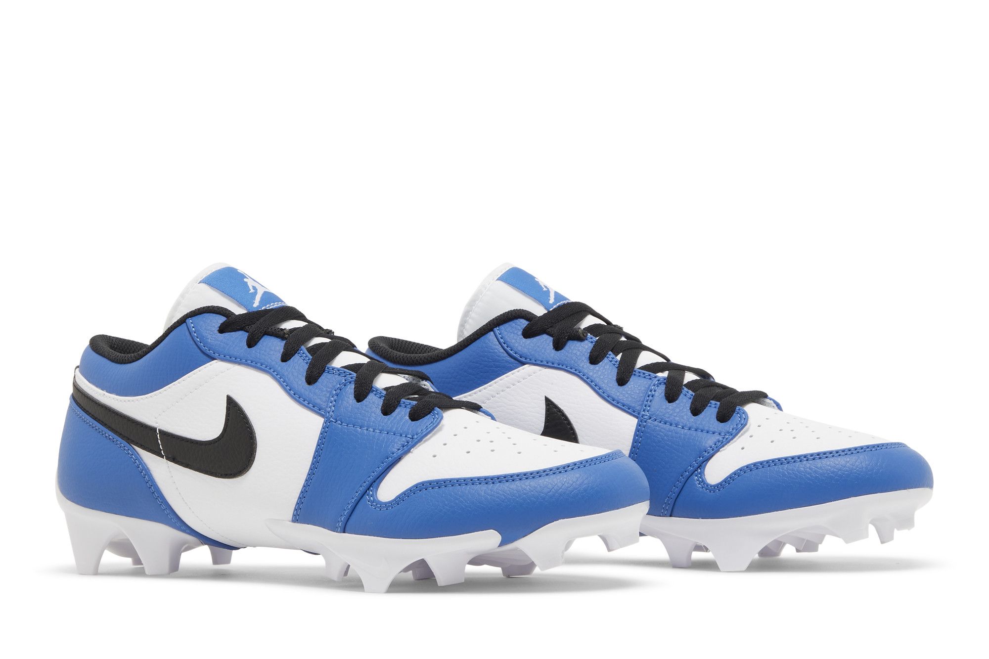 Jordan 1 cleats blue sales