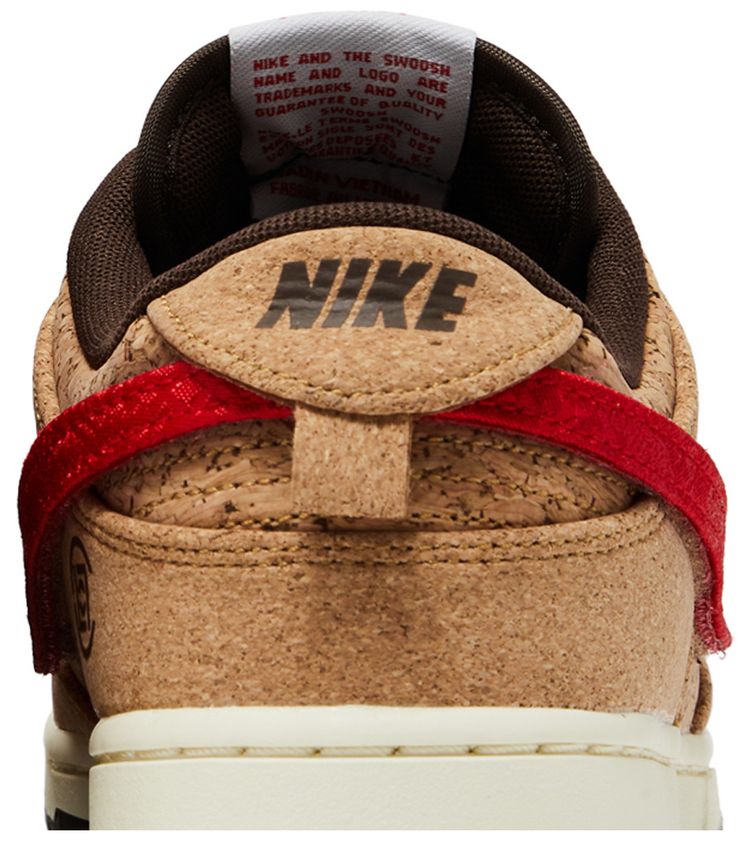 CLOT x Nike Dunk Low SP Cork