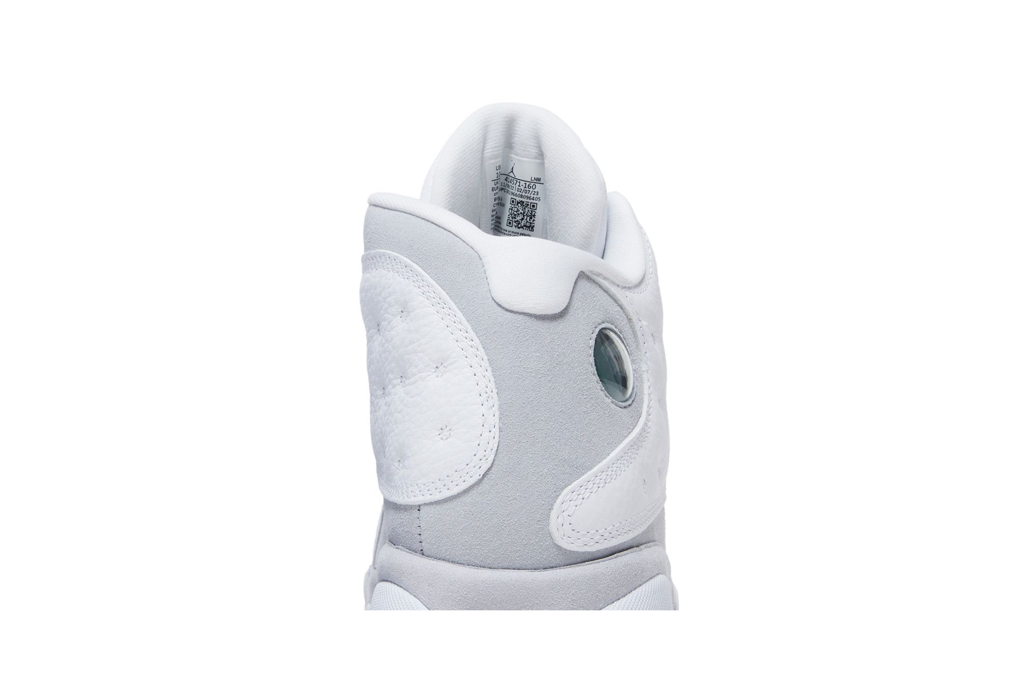 Jordan retro 13 white and grey clearance