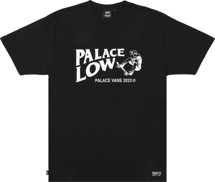 Palace x Vans Low T-Shirt 'Black'