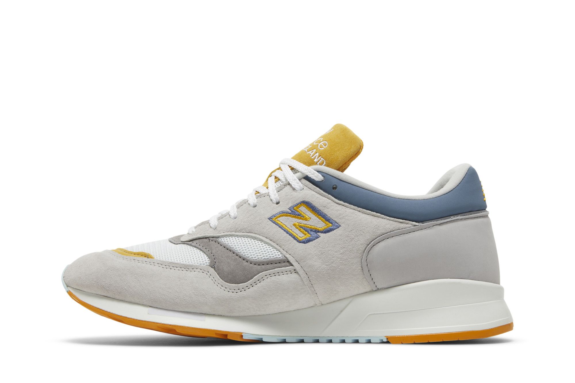 END. × New Balance ☆ made in England M1500HEO グレー END x New Balance 1500 Grey Heron Blue Yellow Exclusive UK 5