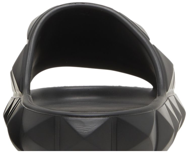 Valentino Roman Stud Turtle Slide Nero