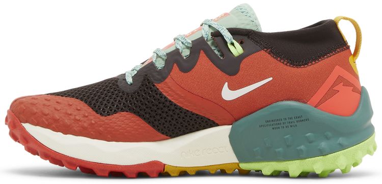 Nike Wmns Wildhorse 7 Velvet Brown Mantra Orange