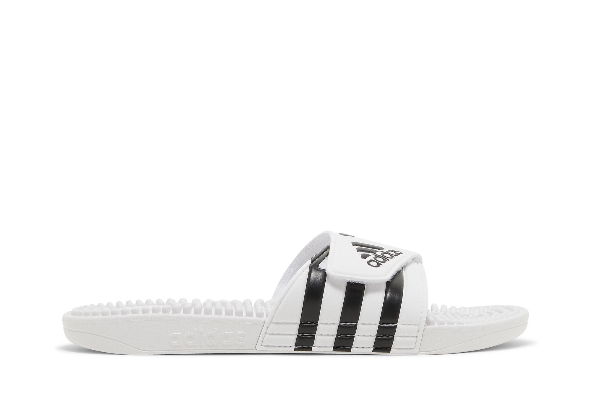 Buy Adissage Slides White Black F35573 GOAT