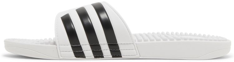 Adidas Adissage Slides White Black