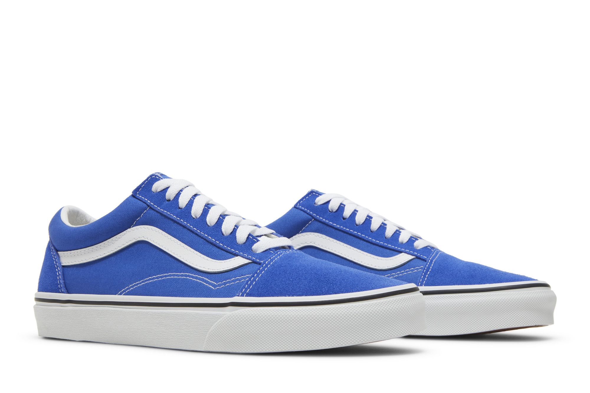 Vans old skool lapis blue & white skate shoes cheap