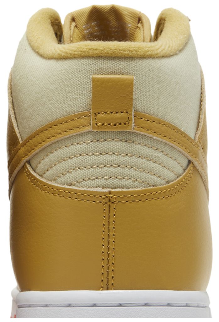 Nike Dunk High Wheat Gold