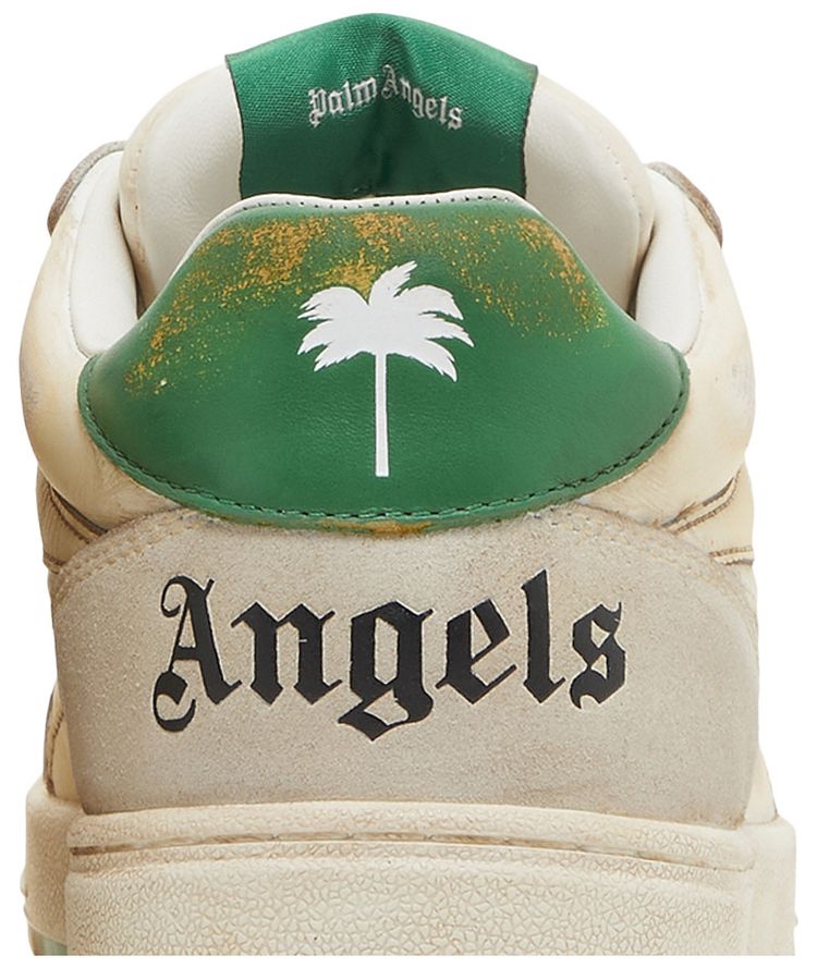 Palm Angels Palm University Low White Green