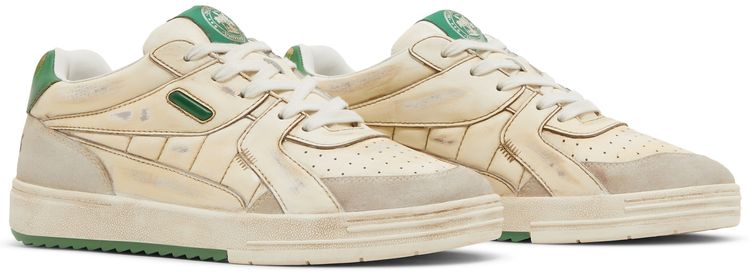 Palm Angels Palm University Low White Green