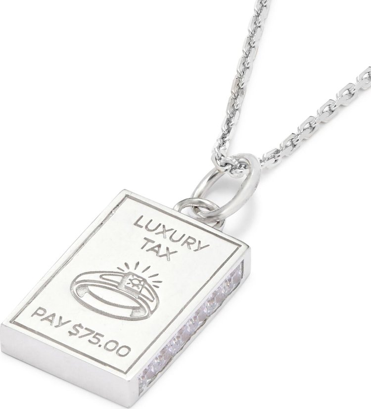 Hatton Labs Luxury Tax Pendant Silver